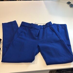 J crew fun blue work pants